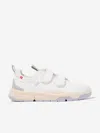 On Running The Roger Touch-strap Sneakers In White