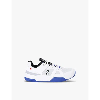 ON KIDS' ON-RUNNING X ROGER FEDERER THE ROGER CLUBHOUSE PRO YOUTH POLYESTER LOW-TOP TRAINERS