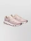 On Running Casual Sneakers With Mesh Upper And Rubber Outsole In Pink