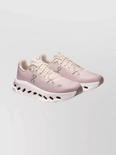 ON RUNNING CASUAL SNEAKERS WITH MESH UPPER AND RUBBER OUTSOLE