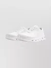 On Running Casual Sneakers With Mesh Upper And Rubber Outsole In White