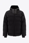 On Running Quilted Hooded Jacket Elastic Cuffs In Black