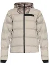 On Running Challenger Zip-up Puffer Jacket In Neutrals