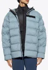 On Running Hooded Padded Jacket In Light Blue