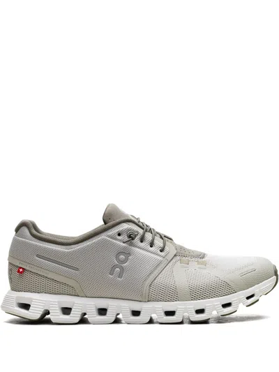 On Running Cloud 5 "chalk Grove" Sneakers In Neutrals