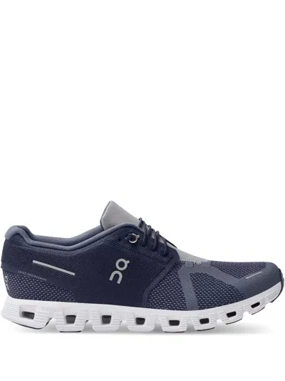 On Running Cloud 5 "combo Ink" Sneakers In Blue