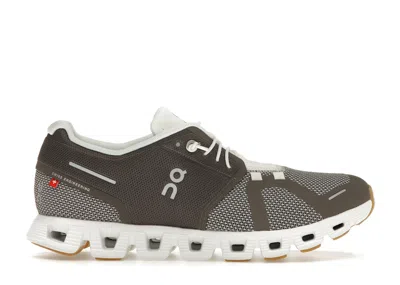 Pre-owned On Running Cloud 5 Combo (women's) Sneakers In Ash/ivory