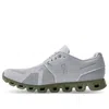 On Running Cloud 5 'glacier Reseda' In Gray