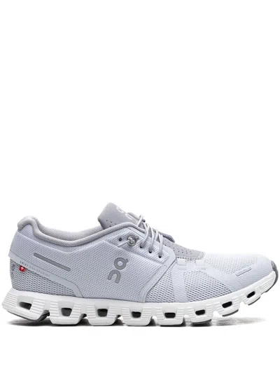 ON RUNNING CLOUD 5 "HEATHER/FOSSIL" SNEAKERS