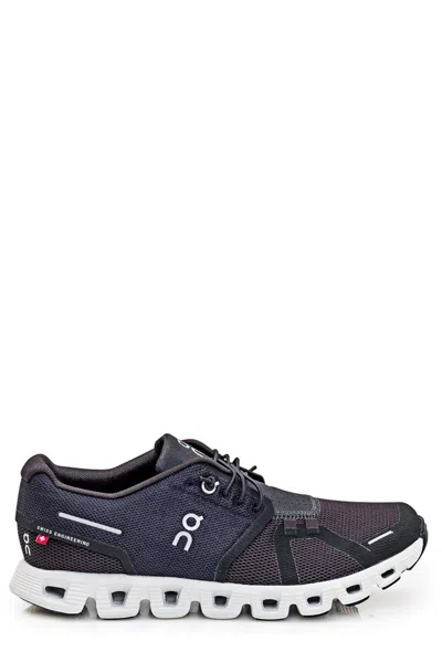 On Running Cloud 5 Black White Trainers