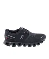 On Running Cloud 5 Lace-up Sneakers In Black