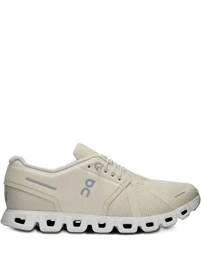 On Running Cloud 5 Lace-up Sneakers In Neutral
