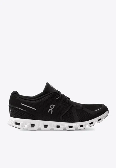 On Running Cloud 5 Low-top Sneakers In Black