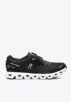 On Running Cloud 5 Panelled Mesh Sneakers In Black