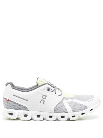 On Running Cloud 5 Low-top Sneakers In Weiss