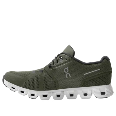 On Running Cloud 5 'olive Green White' In Multi