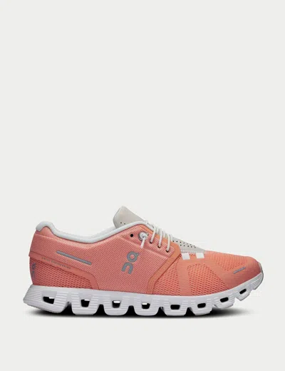 On Running Cloud 5 Sneakers In Pink