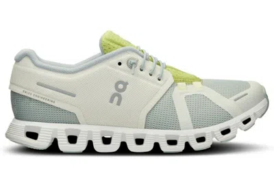 Pre-owned On Running Cloud 5 Push (women's) Sneakers In Glacier/zest In Multi