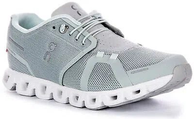 Pre-owned On Running Cloud 5 Reflective Shell Sole Cloudtec Mens Sneaker Ice Us 6 - 13