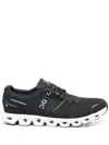 On Running Streamlined Black Sneakers With Breathable Mesh Upper In Black