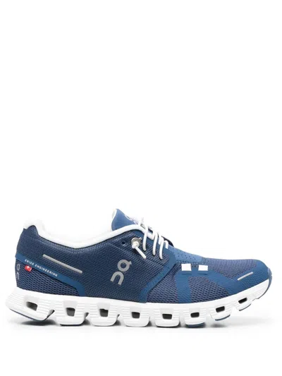 On Running Cloud 5 Running Trainers In Blue