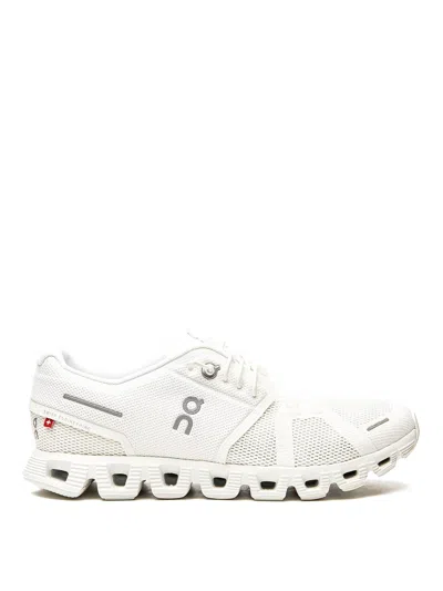 On Running Cloud 5 Sneakers In White