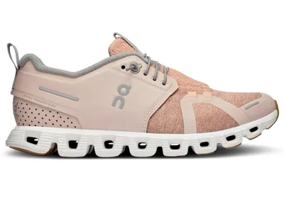 Pre-owned On Running Cloud 5 Terry (women's) Sneakers In Doe/white