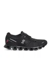 On Running Cloud 5 Lace-up Sneakers In Black
