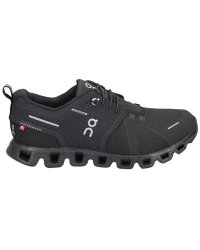 On Running Cloud 5 Waterproof Everyday Shoe In Black