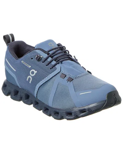On Running Cloud 5 Waterproof Sneaker In Blue