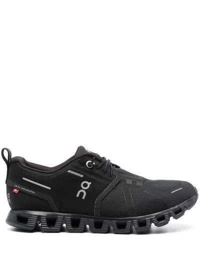 On Running Cloud 5 Waterproof Sneakers In Black