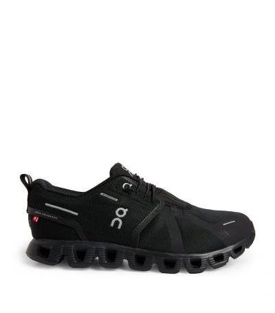 On Running Cloud 5 Waterproof Sneakers In Black