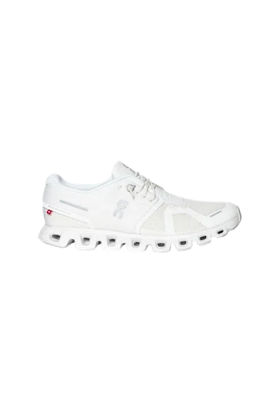 ON RUNNING ON RUNNING CLOUD 5 WHITE SNEAKERS