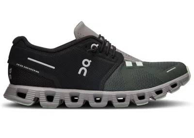 Pre-owned On Running Cloud 5 (women's) Sneakers In Black/lead