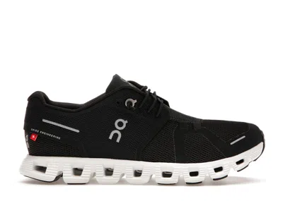 Pre-owned On Running Cloud 5 (women's) Sneakers In Black/white