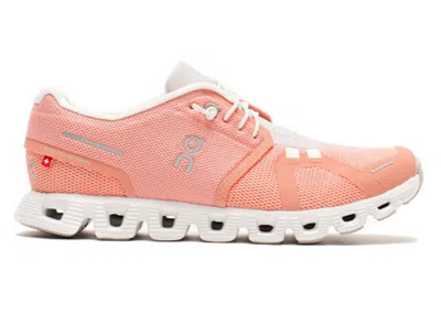 Pre-owned On Running Cloud 5 (women's) Sneakers In Flamingo/pearl
