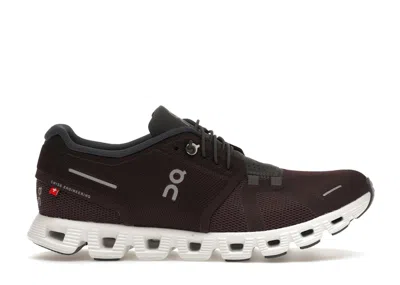 Pre-owned On Running Cloud 5 (women's) Sneakers In Mulberry/eclipse