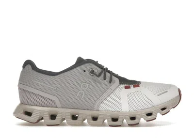 Pre-owned On Running Cloud 5 (women's) Sneakers In Pearl/frost In White