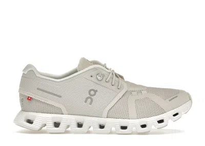 Pre-owned On Running Cloud 5 (women's) Sneakers In Pearl/white