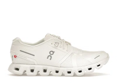 Pre-owned On Running Cloud 5 (women's) Sneakers In Undyed/white