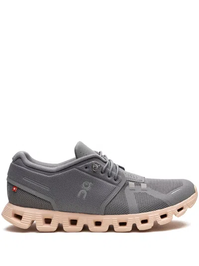 On Running Cloud 5 Sneaker In Light Grey