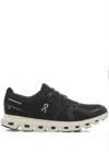 On Running Cloud 6 Breathable Mesh Sneakers In Black