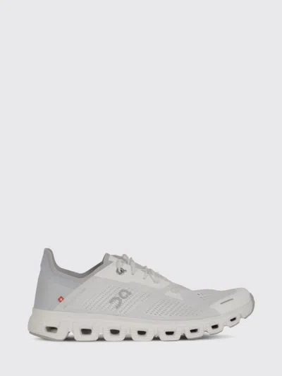 On Running Cloud 6 Coast Mesh Sneakers  In White