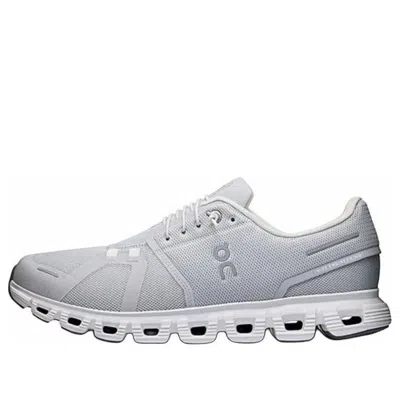 On Running Cloud 6 'glacier White' In Gray
