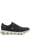 On Mesh Rubber Sole Sneakers In Black