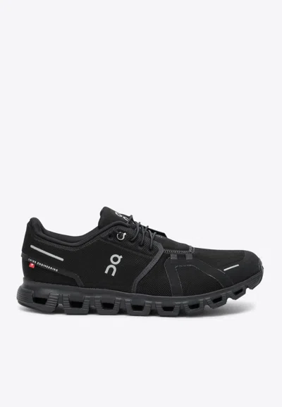 On Running Cloud 6 Low-top Sneakers In Black