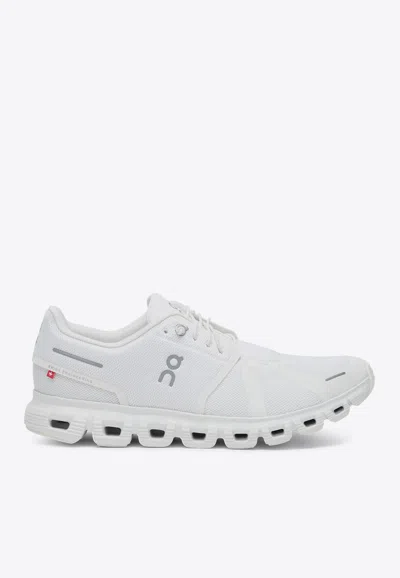 On Running Cloud 6 Low-top Sneakers In White