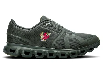 Pre-owned On Running Cloud 6 Sky High Farm Goods (women's) Sneakers In Fir In Green