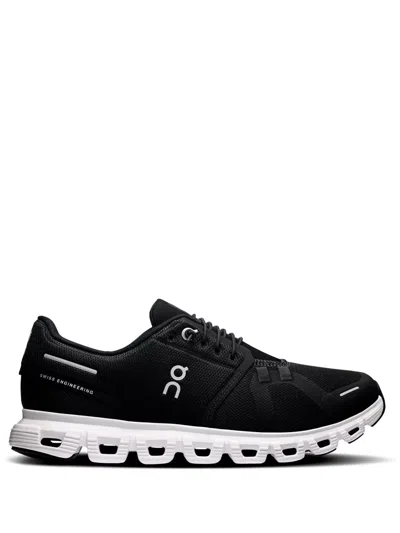 On Lightweight Cushied Running Shoes In Black