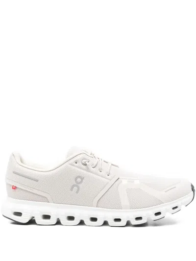 On Running Cloud 6 Sneakers In Neutral
